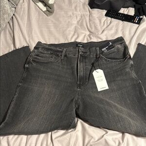 Express Women's Gray Jeans